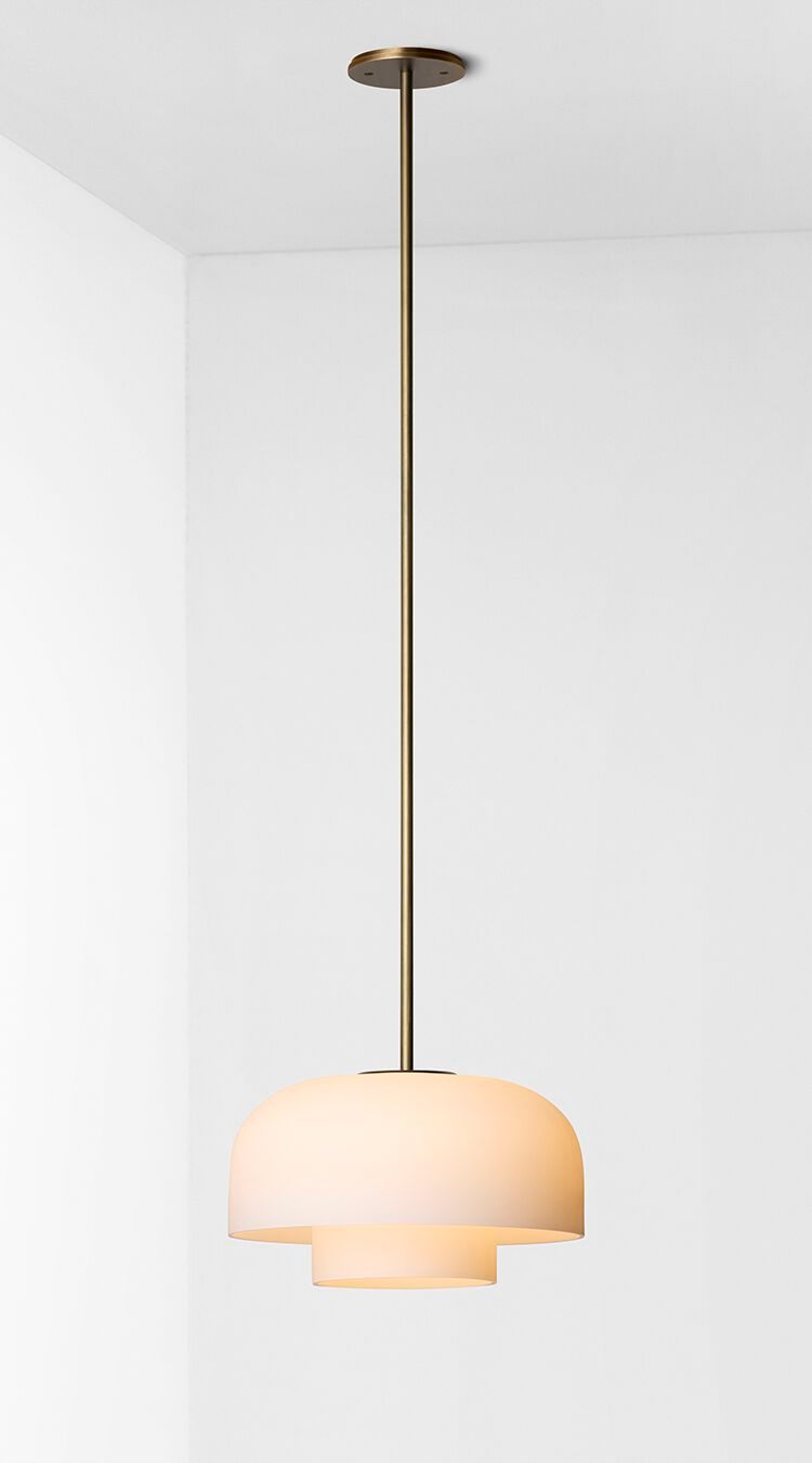 Стеклянный подвесной светильник Articolo Studios Роло ARCH-00123212 - Вид №2