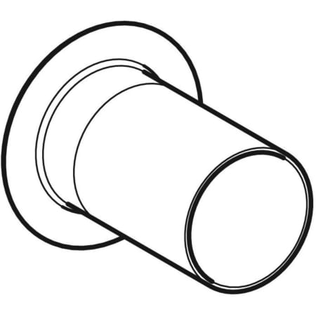 63706 Буртик с гладким концом Geberit Mapress из меди, для свободного фланца PN 10/16 Geberit  - Вид №1