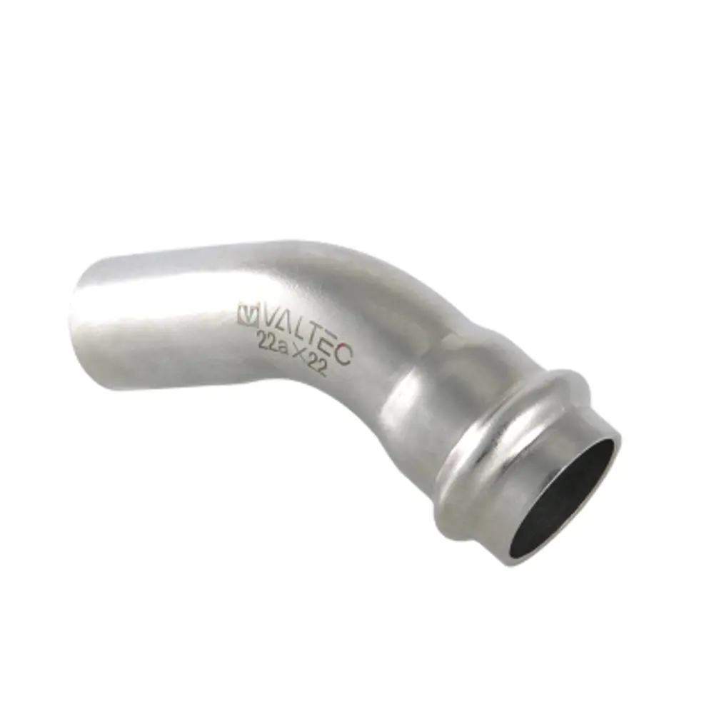 Угольник 90° Valtec наружная резьба 3/4"х18 мм нержавеющая сталь 88287847 STLM-2200206 