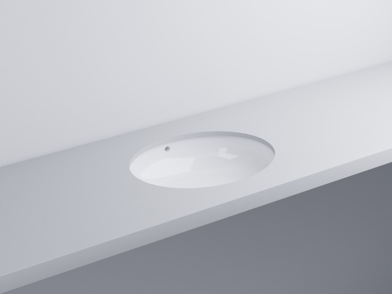 EJLASPO-BL Раковина Enjoy овальная встроенная под столешницу cielo Enjoy + Amedeo Ceramica Cielo