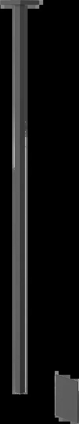 Электронный миксер 20024 299 Gessi Rettangolo МАТОВО-ЧЕРНЫЙ