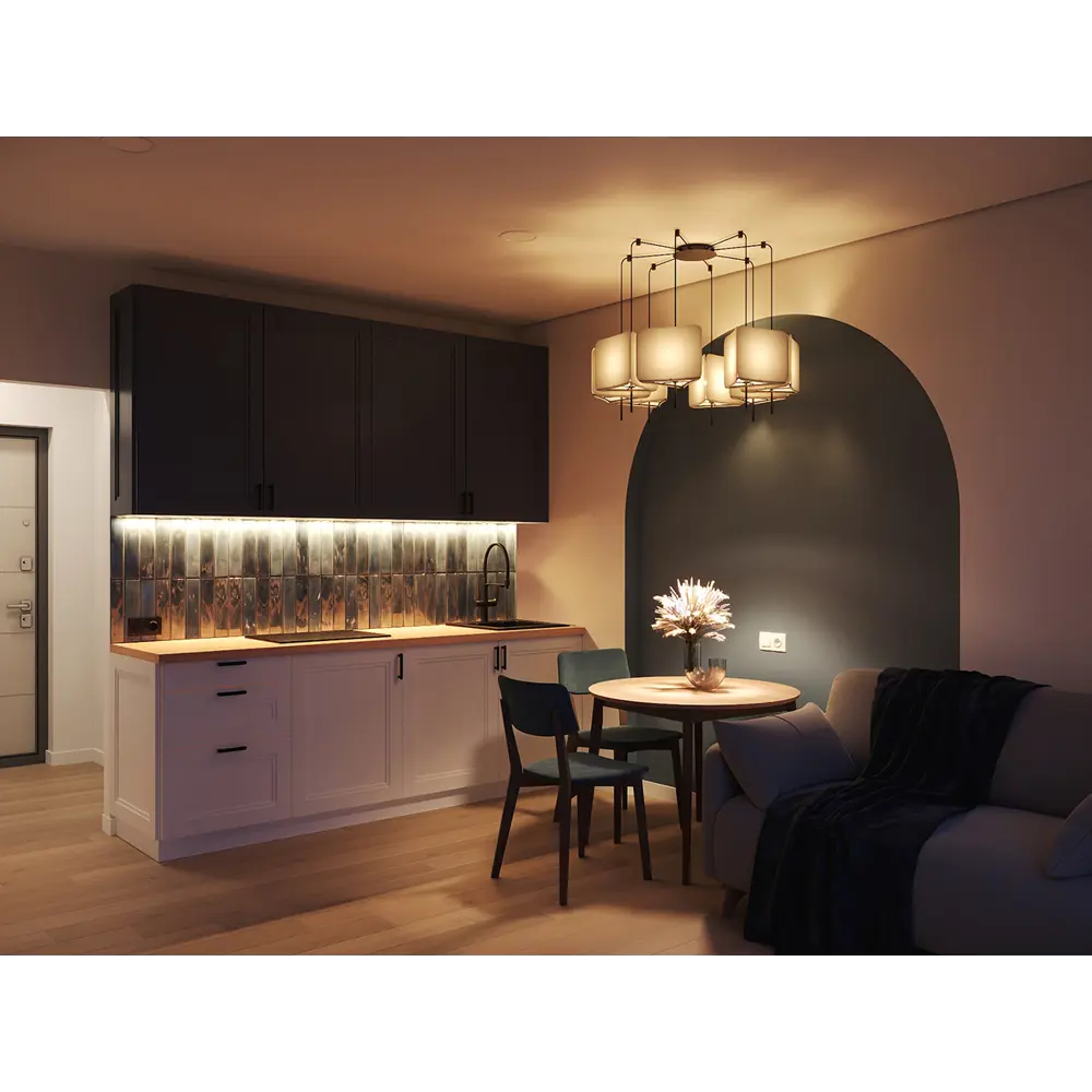 Фасад KONSENSA Котлас белый матовый для кухни 60 см 89387732 STLM-1566665 - Вид №10