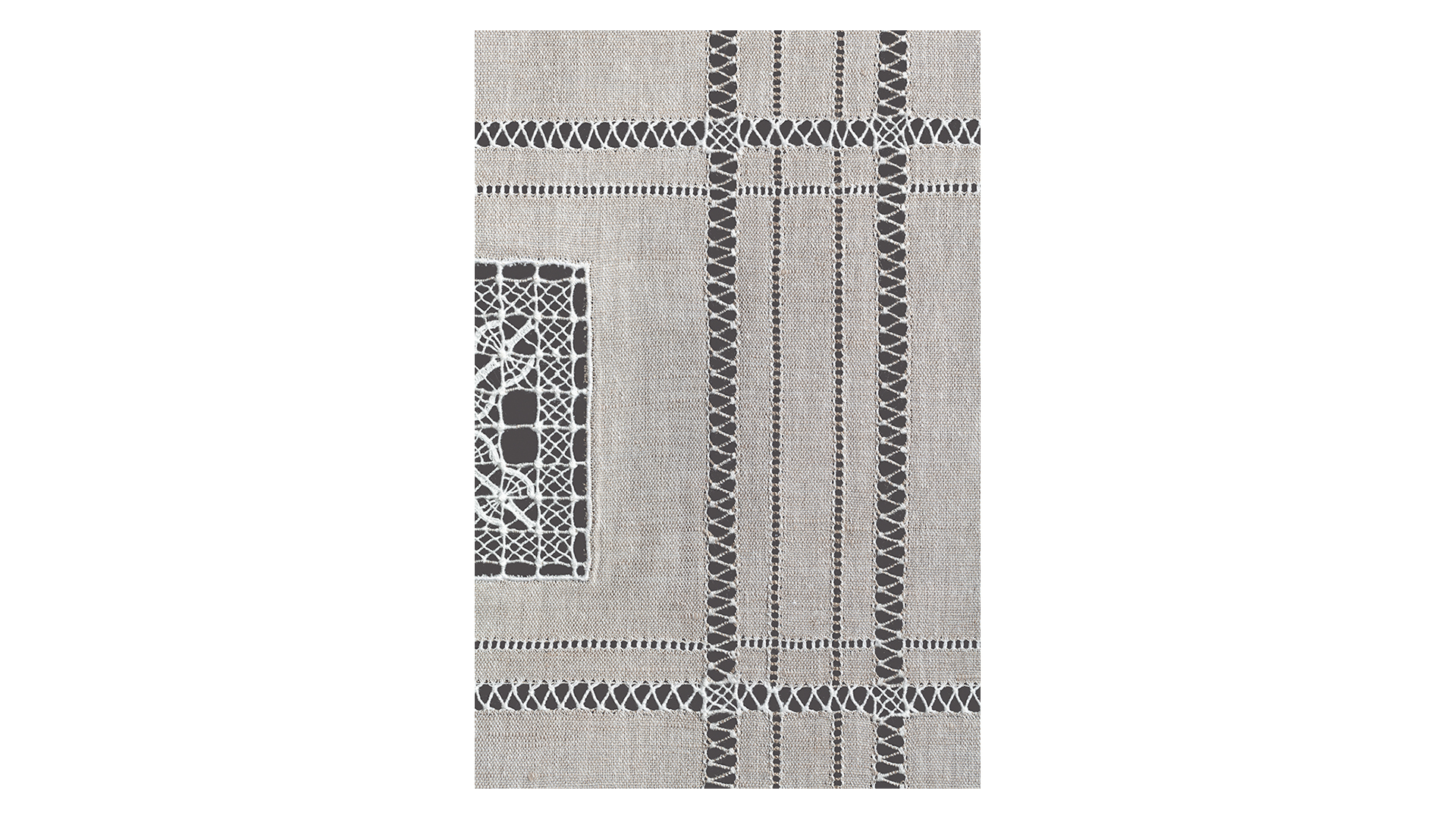 10616529 Крестецкая строчка Столешник 140x70см Ткань  - Вид №1