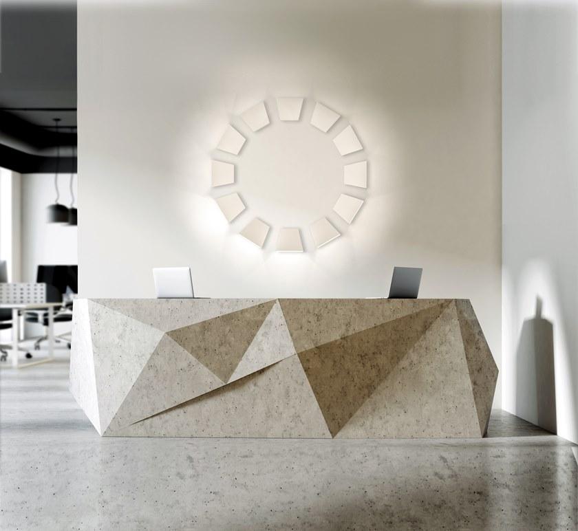 Tecnico Бра Led с прямым светом в гипсе  T307 - t308  - Вид №2