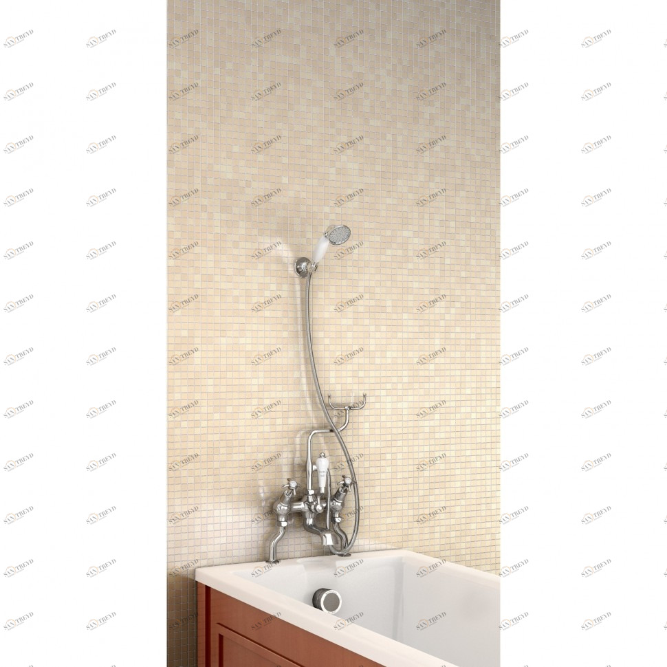 Душевая стойка со смесителем "под наклоном" [H228-AN] Anglesey Burlington T9-QT, T18, T2, V18 