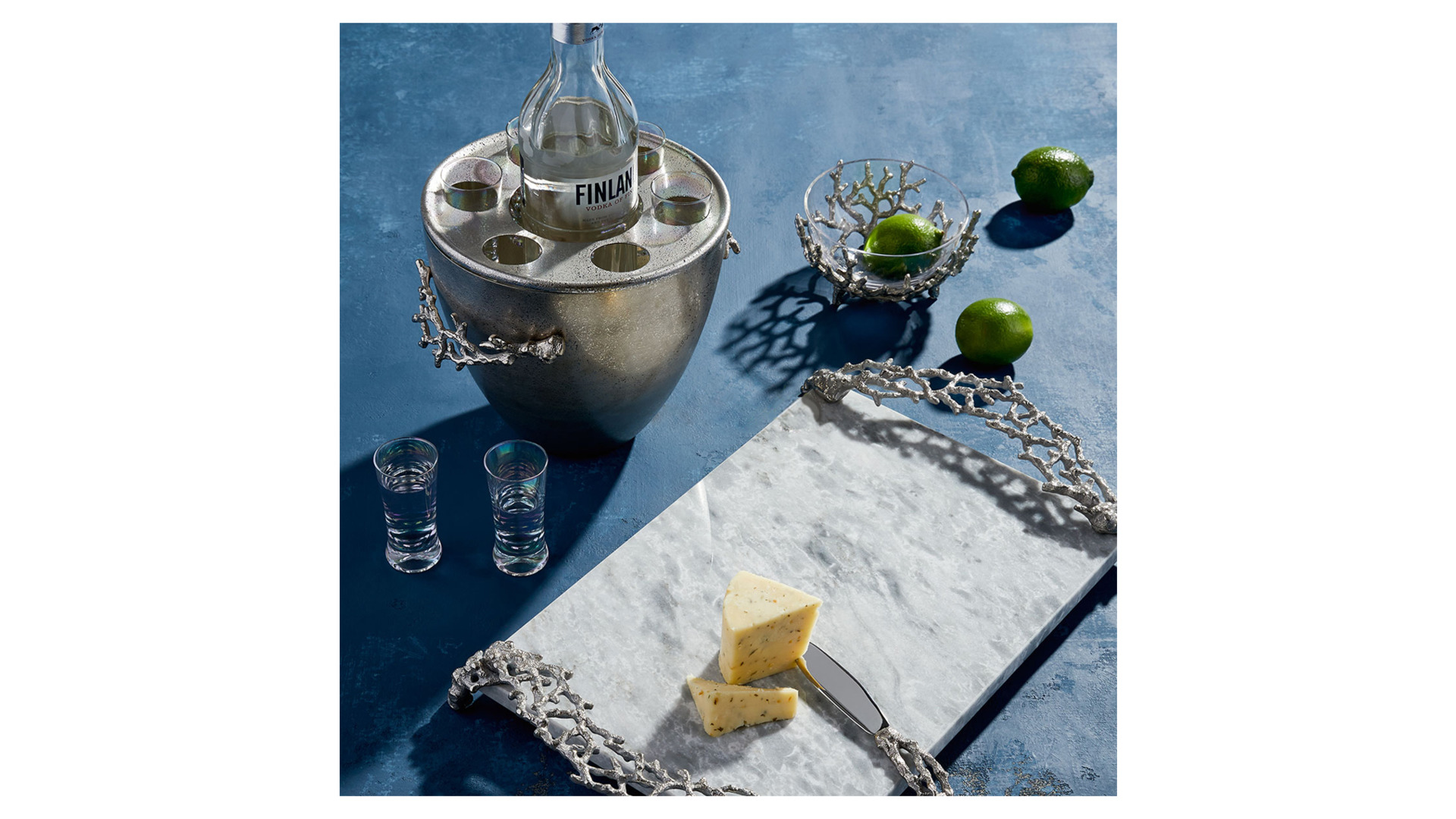 10659987 Ведро для шампанского Стальное Michael Aram  - Вид №1