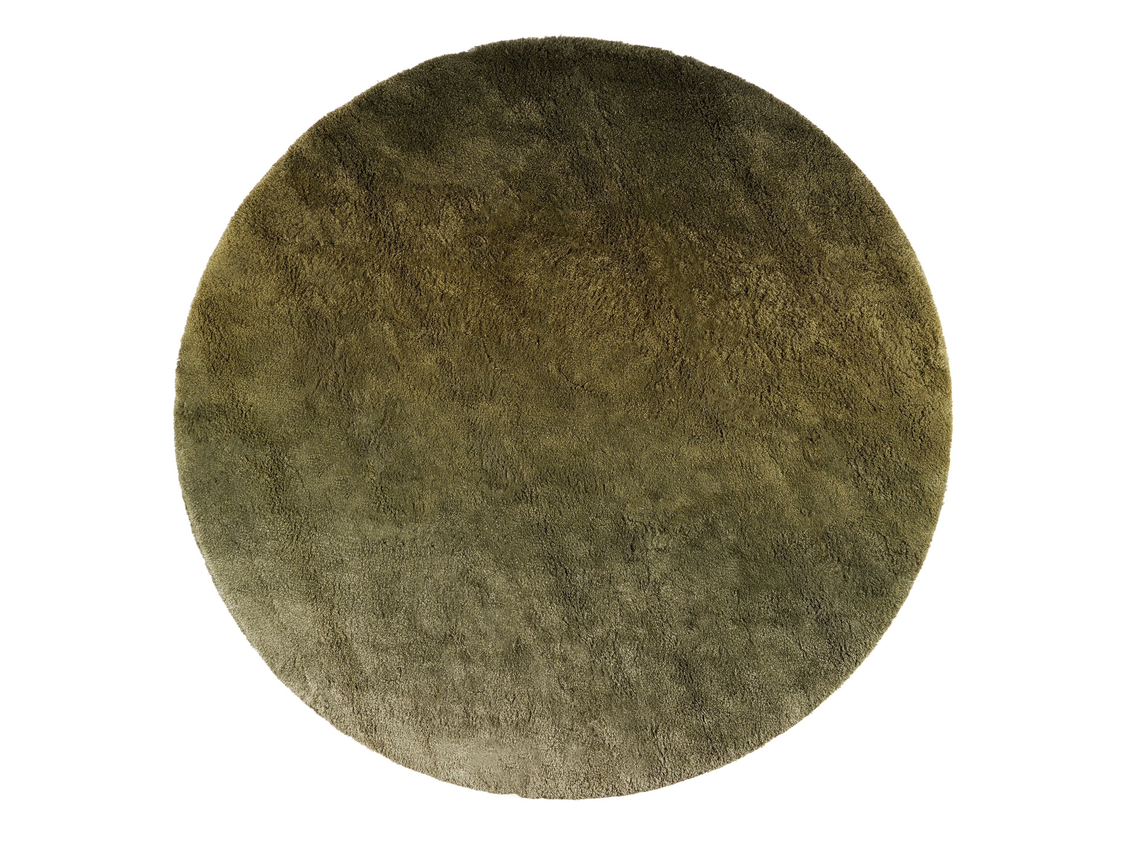 Круглый коврик ручной работы из мохера и бамбука ETRO Home Interiors GRADIENT ARCH-00097931 - Вид №2