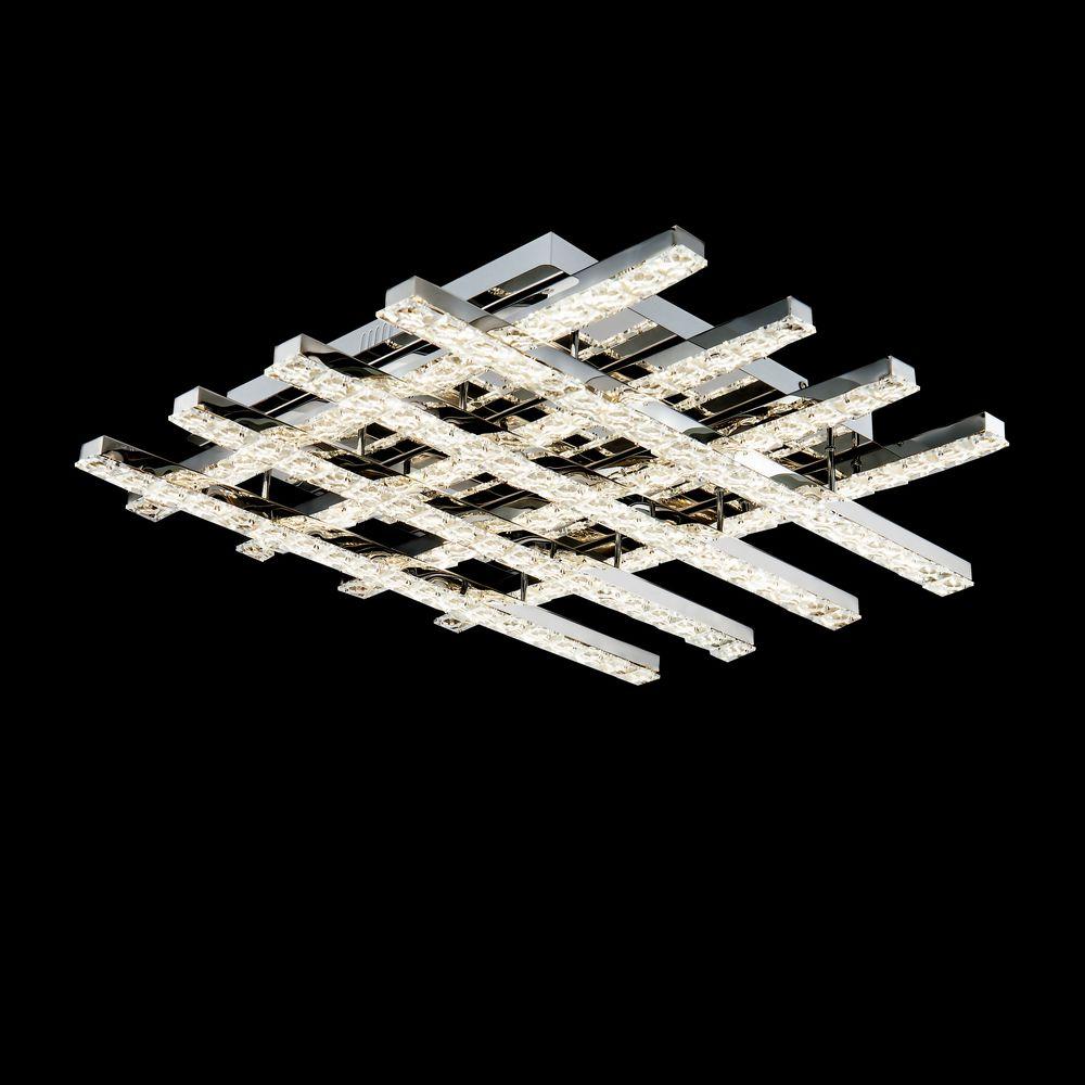 Потолочный светодиодный светильник Freya Grid FR6003CL-L78CH FREYA GRID 223723 Хром  - Вид №1