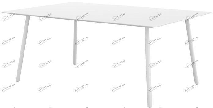 Viccarbe Прямоугольный стол в мдф Maarten sun-id-1453986