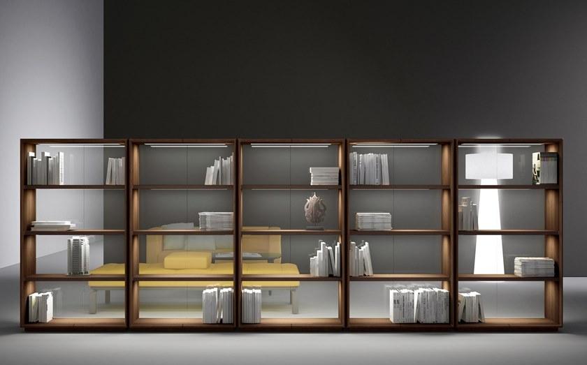 Martex Книжный шкаф / витрина из дерева и стекла sun-id-1427205 - Вид №1