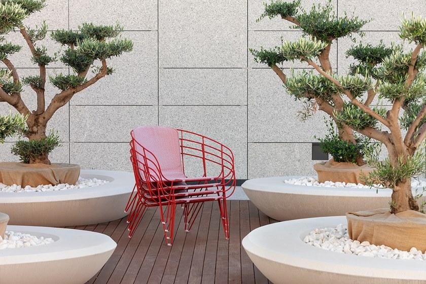 iSimar Садовое кресло из стали с подлокотниками Olivo 8083 - Вид №1