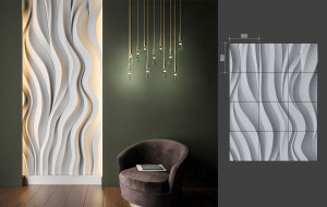 B-38 JERSEY LAB.Space Барельеф