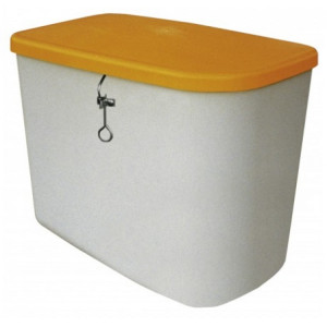 7630 СЕМО Контейнер для песка, соли и реагентов CEMO Grit "Compact" 130 л. Вес 10,5 кг