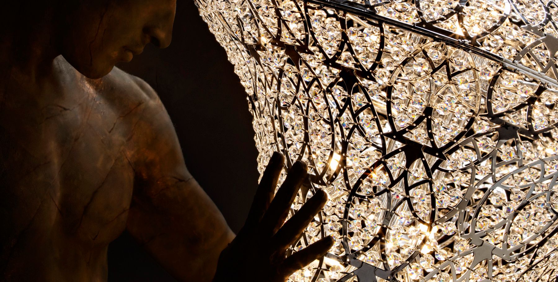 Торшер с кристаллами Vgnewtrend Arabesque ARCH-00113136 - Вид №6