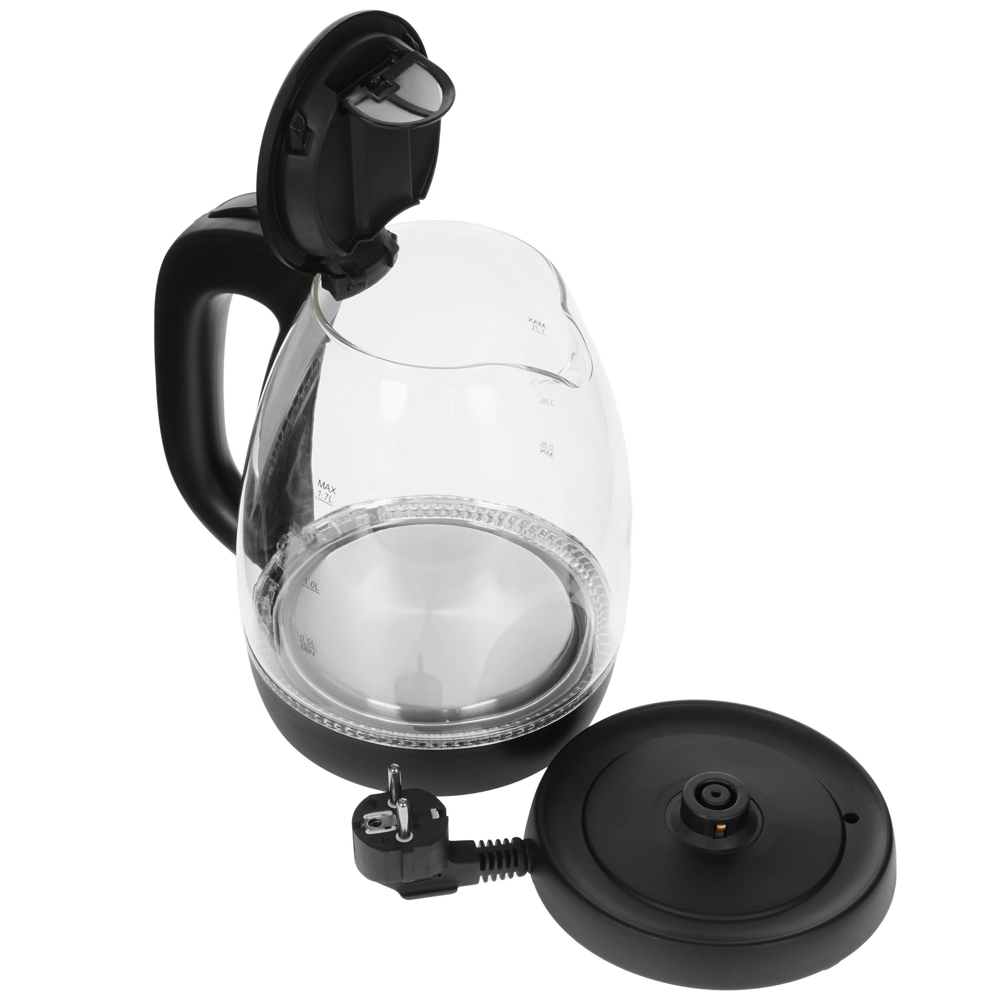 9207216 Электрочайник RENOVA KT17G-08B черный STDN-0138683 - Вид №4