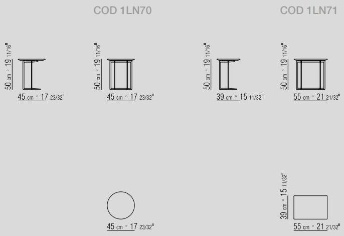 Flexform Круглый столик из мрамора Marmaduke sun-id-1490492 - Вид №3
