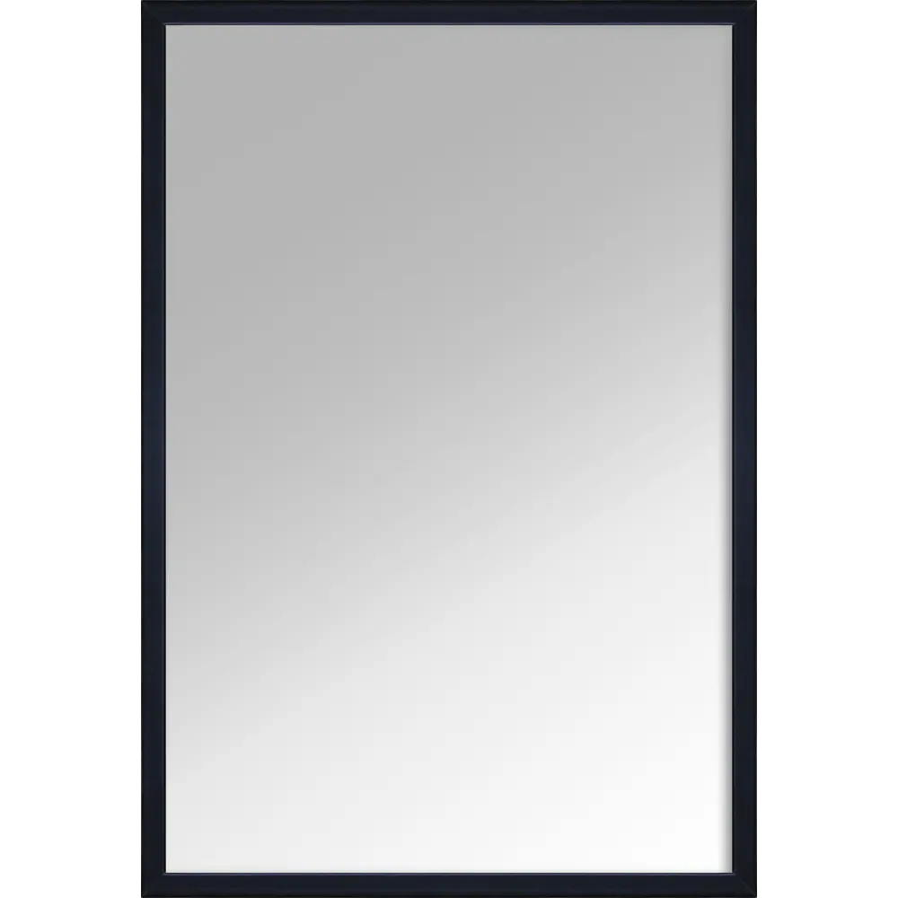 Зеркало декоративное Milo, прямоугольник, 40x60 см, цвет чёрный 82143159 STLM-2063729 INSPIRE 
