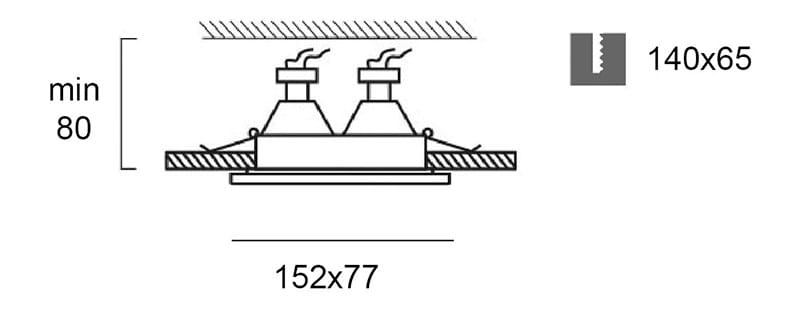 Алюминиевый прямоугольный светодиодный светильник Terzo Light FINO 2 ARCH-00104269 - Вид №3