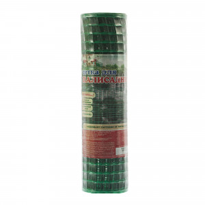 17513654 Решетка садовая 50х500 см размер ячейки 24х24 мм, цвет зеленый