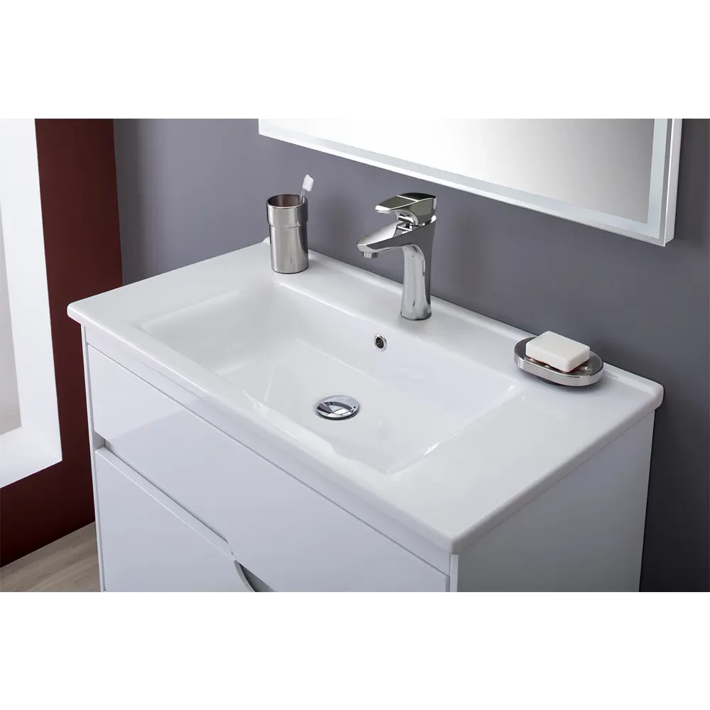 Смеситель для раковины Paini Verona однорычажный, цвет хром STLM-2101491 - Вид №4