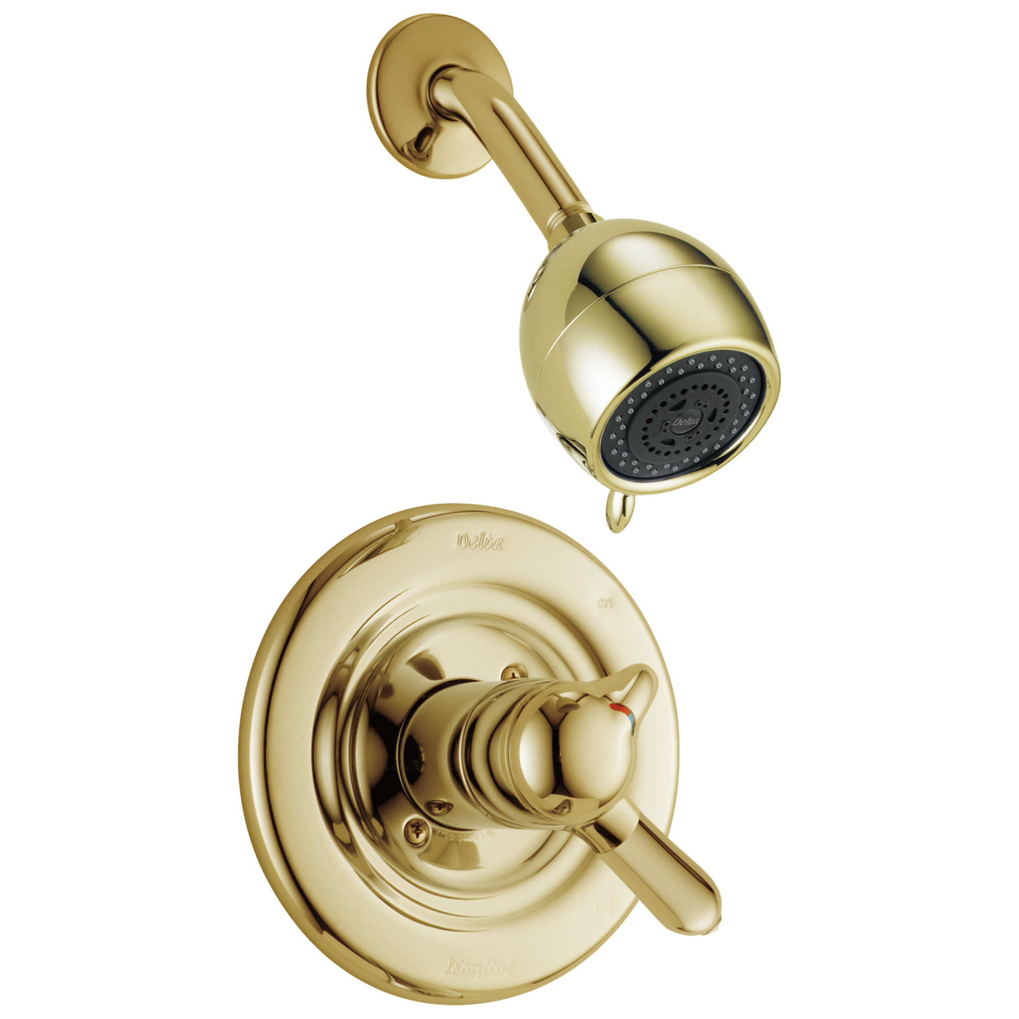 T17230-PB Облицовка для душа Monitor® серии 17 Delta Faucet Classic Полированная латунь