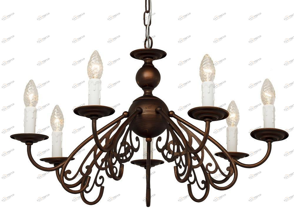 Подвесная люстра Silver Light My pleasure 521.59.7 SILVER LIGHT MY PLEASURE 187367 Бронза 