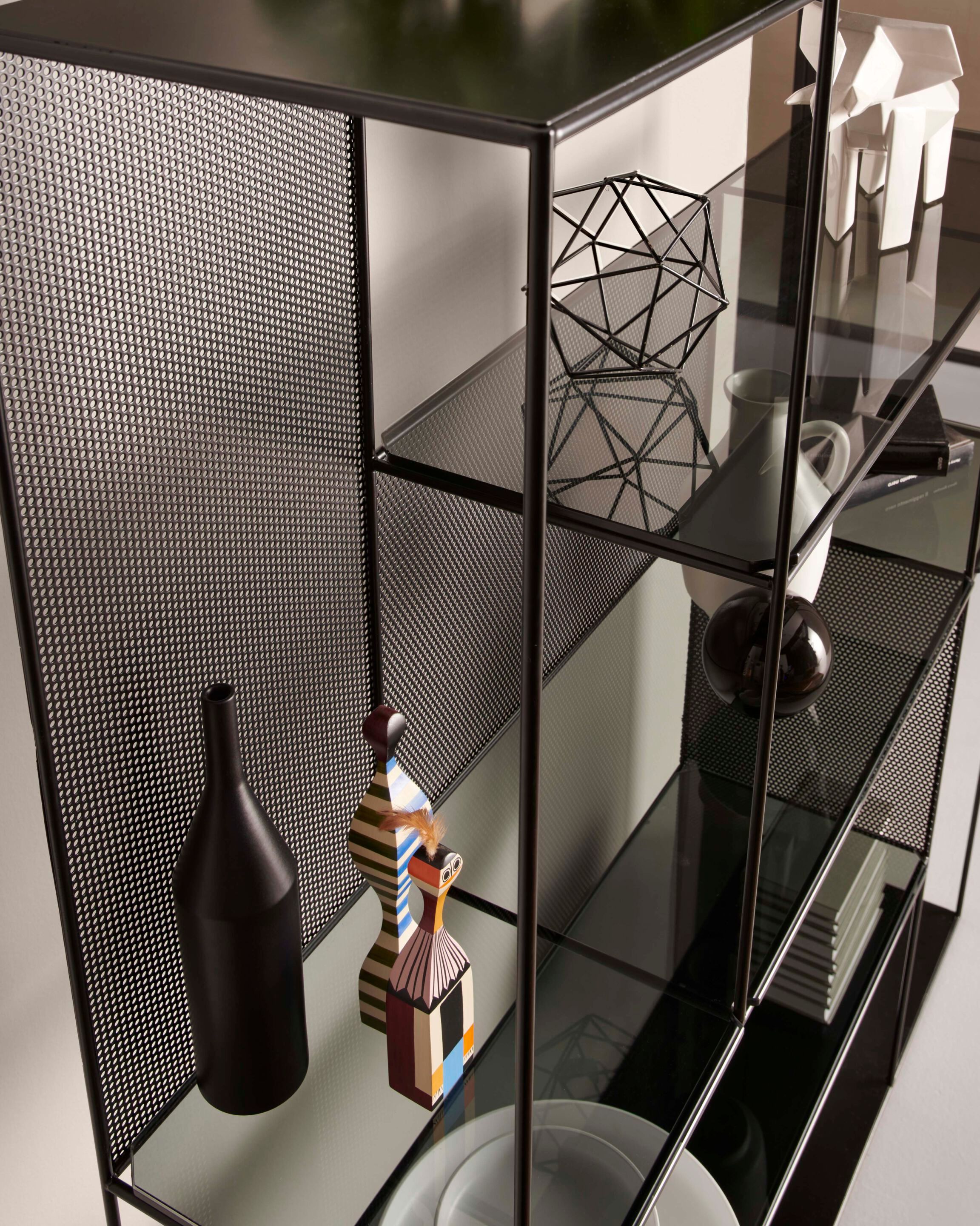 Книжный шкаф из стали и стекла MEMEDESIGN SARABI ARCH-00117978 - Вид №1