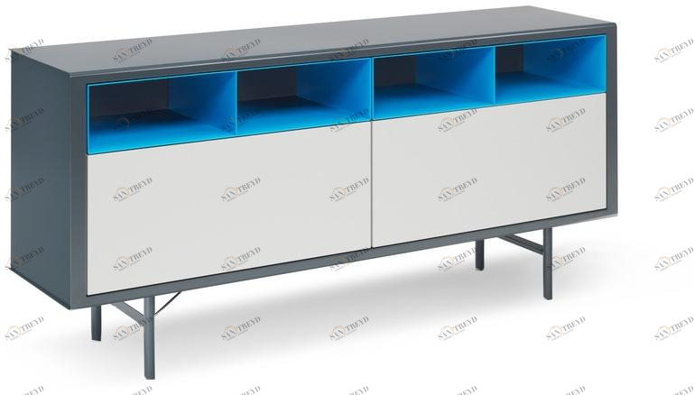 müller möbelfabrikation Буфет металлический с ящиками sun-id-1480786