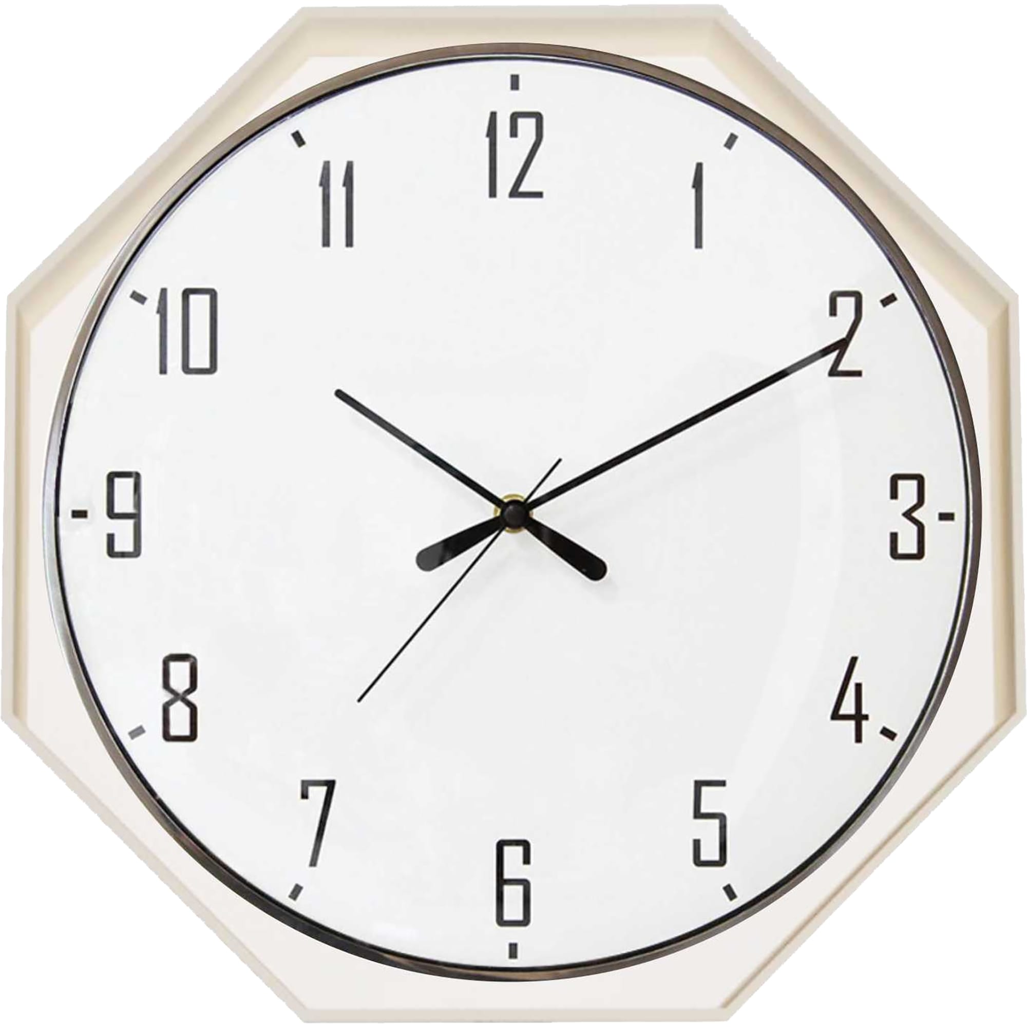 82902874 Часы настенные Apeyron ML200-916 ø33 см металл цвет серебристый Декор Santreyd  - Вид №3