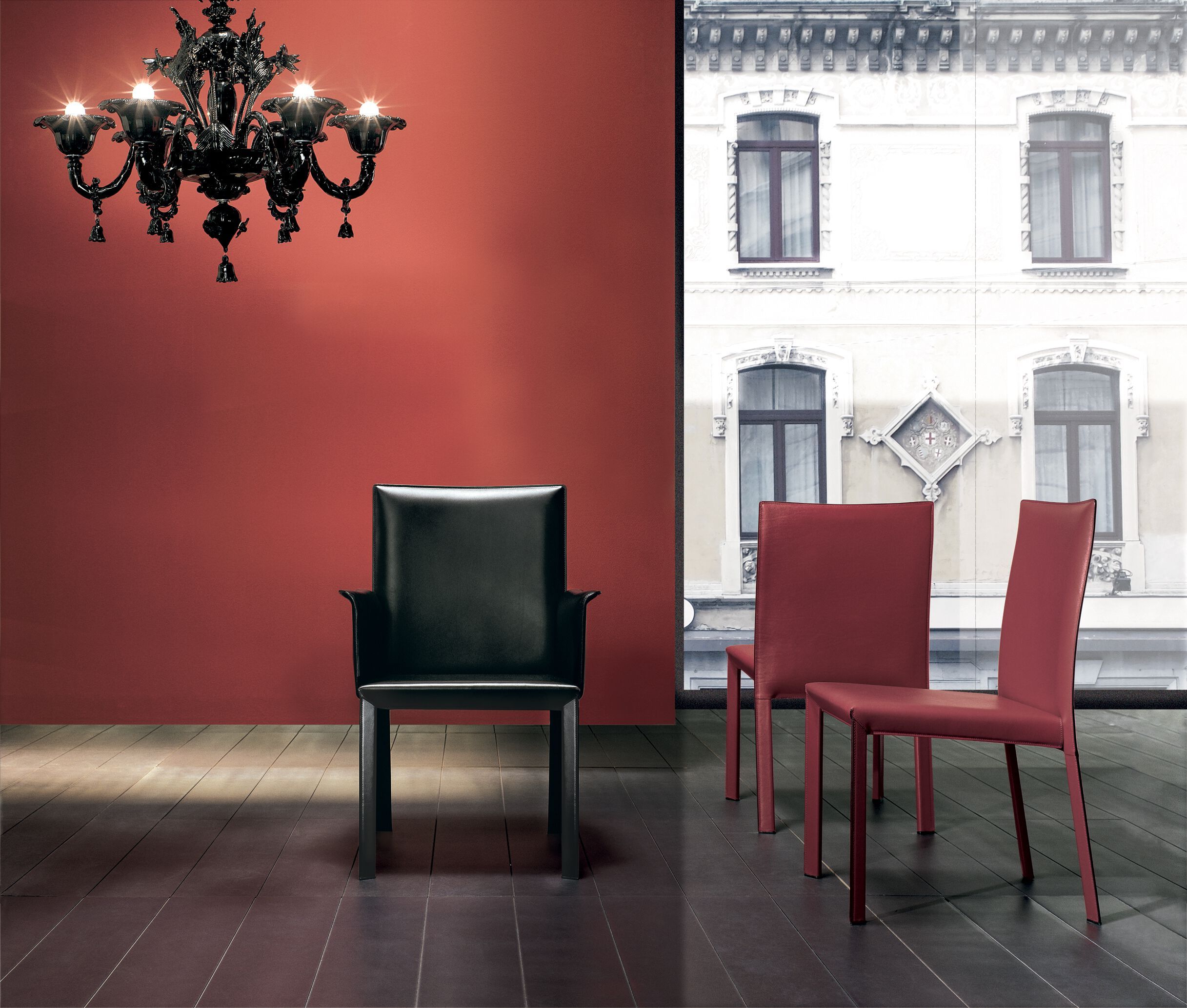 Кожаный стул i 4 Mariani ARCH-00112040 - Вид №2