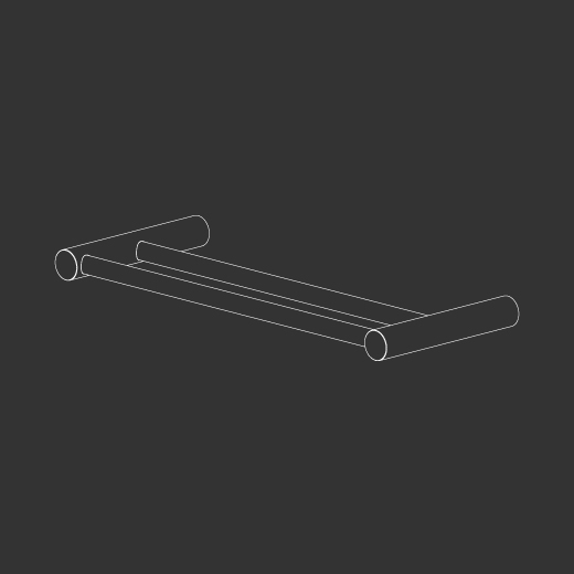 Полотенцедержатель L. 300 мм  STE20 CEADESIGN  - Вид №1