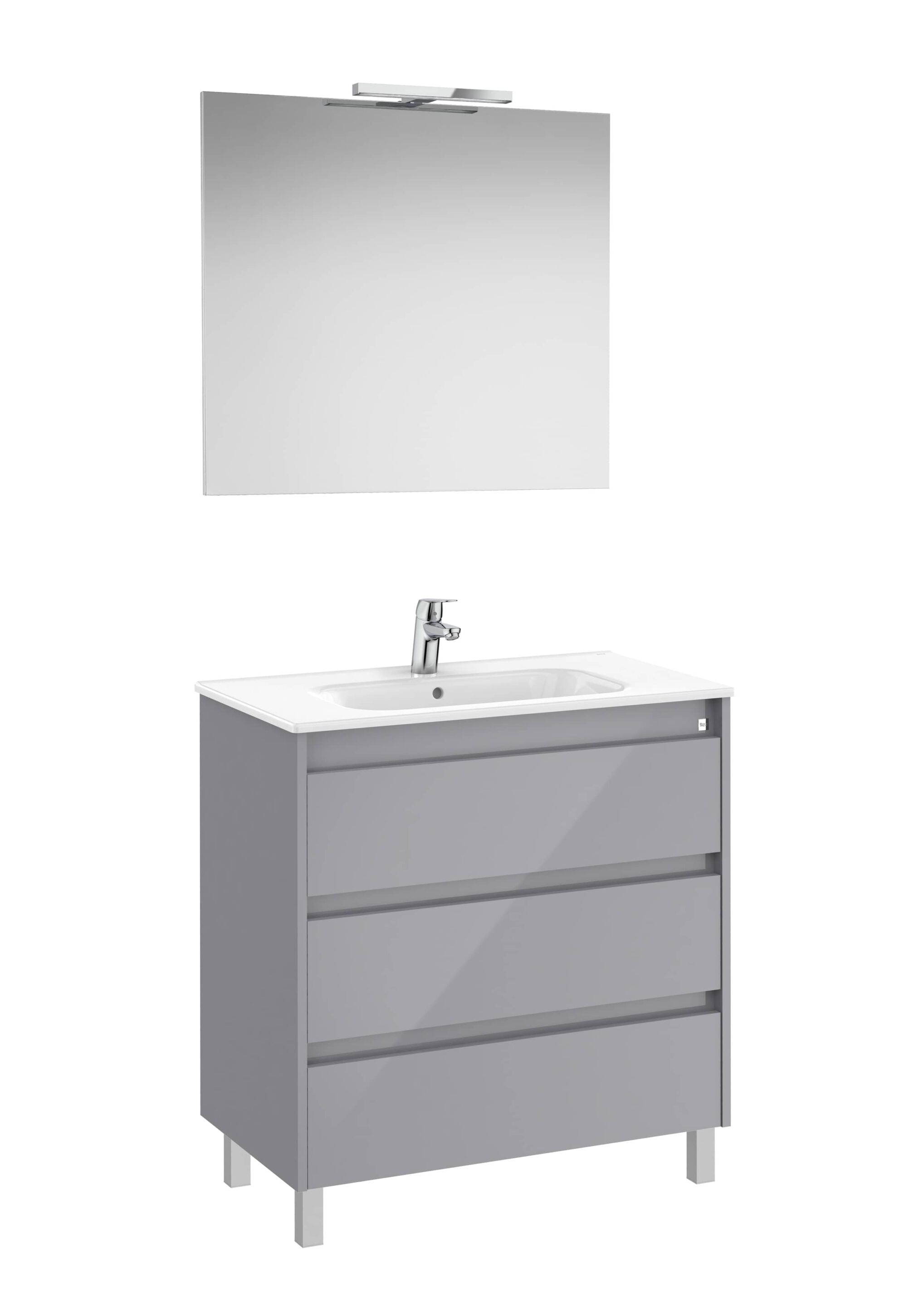 Деревянный напольный умывальник с зеркалом Roca Tenet ARCH-00150422 - Вид №6