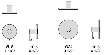 Porada Настенная вешалка из стекла Twenty sun-id-1489455 - Вид №4