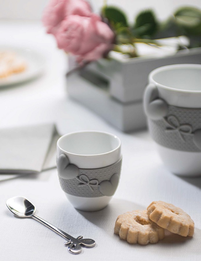 Кружка Love серая Guzzini 11510033 - Вид №1