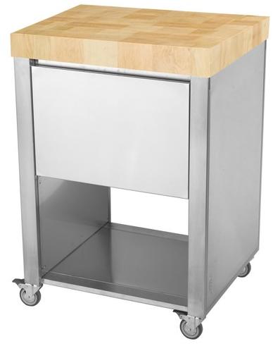 JOKODOMUS Отдельностоящий кухонный модуль из нержавеющей стали и дерева Cun sun-id-1365077 - Вид №1