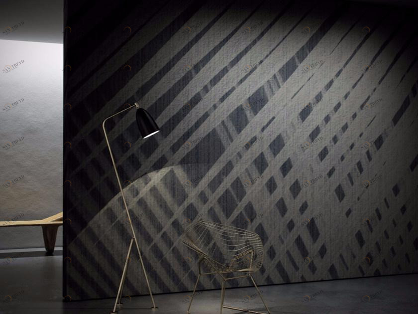 GLAMORA Моющиеся геометрические виниловые обои Tribal sun-id-1412935