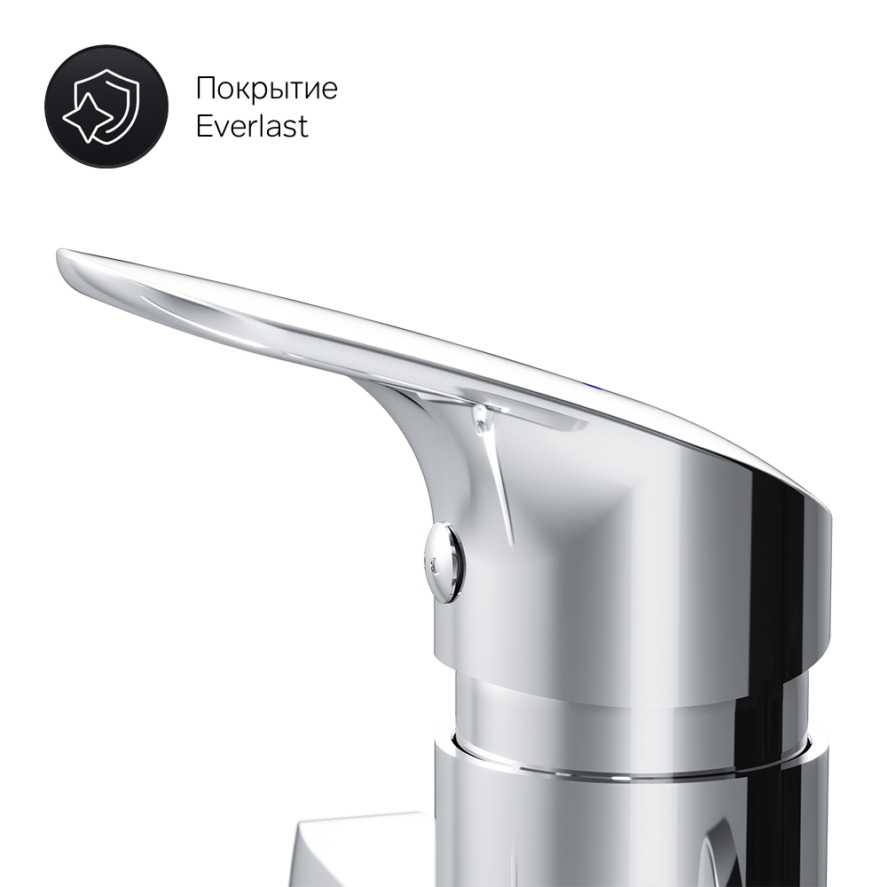 F8090016 смеситель д/ванны/душа излив 350 мм хром шт AM.PM Like - Вид №5