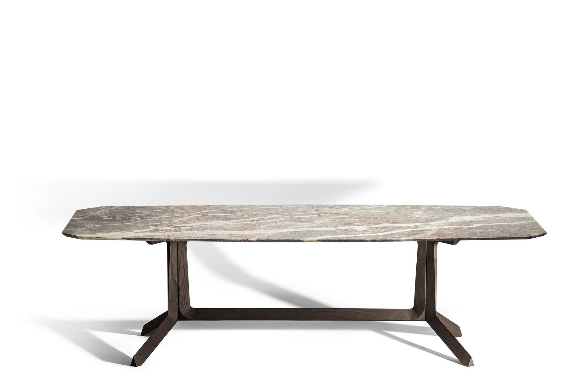 Мраморный прямоугольный стол для гостиной Poltrona Frau коллекция-столы и стулья ARCH-00094934 - Вид №1
