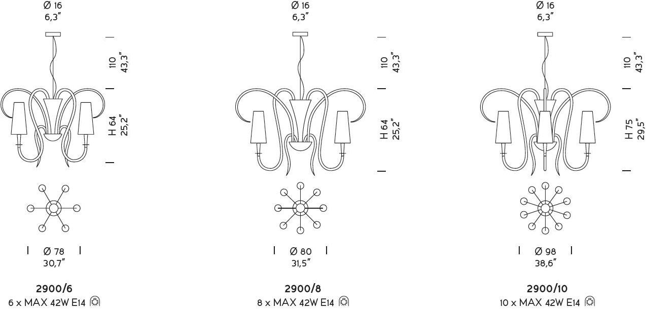 Sylcom Люстра из муранского стекла Margot sun-id-1455222 - Вид №10