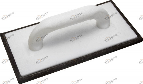 Терка пластмассовая Stayer резиновое покрытие 10мм 140х280мм 12390