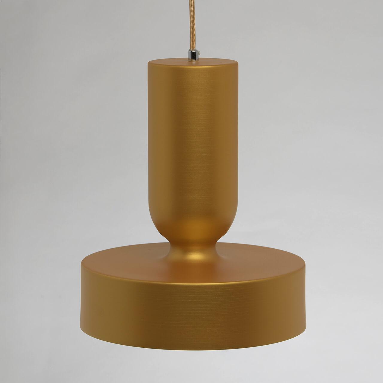 Подвесной светильник MW-Light Элвис 1 715010301 MW-LIGHT ЭЛВИС 1 199772 Золотой  - Вид №3