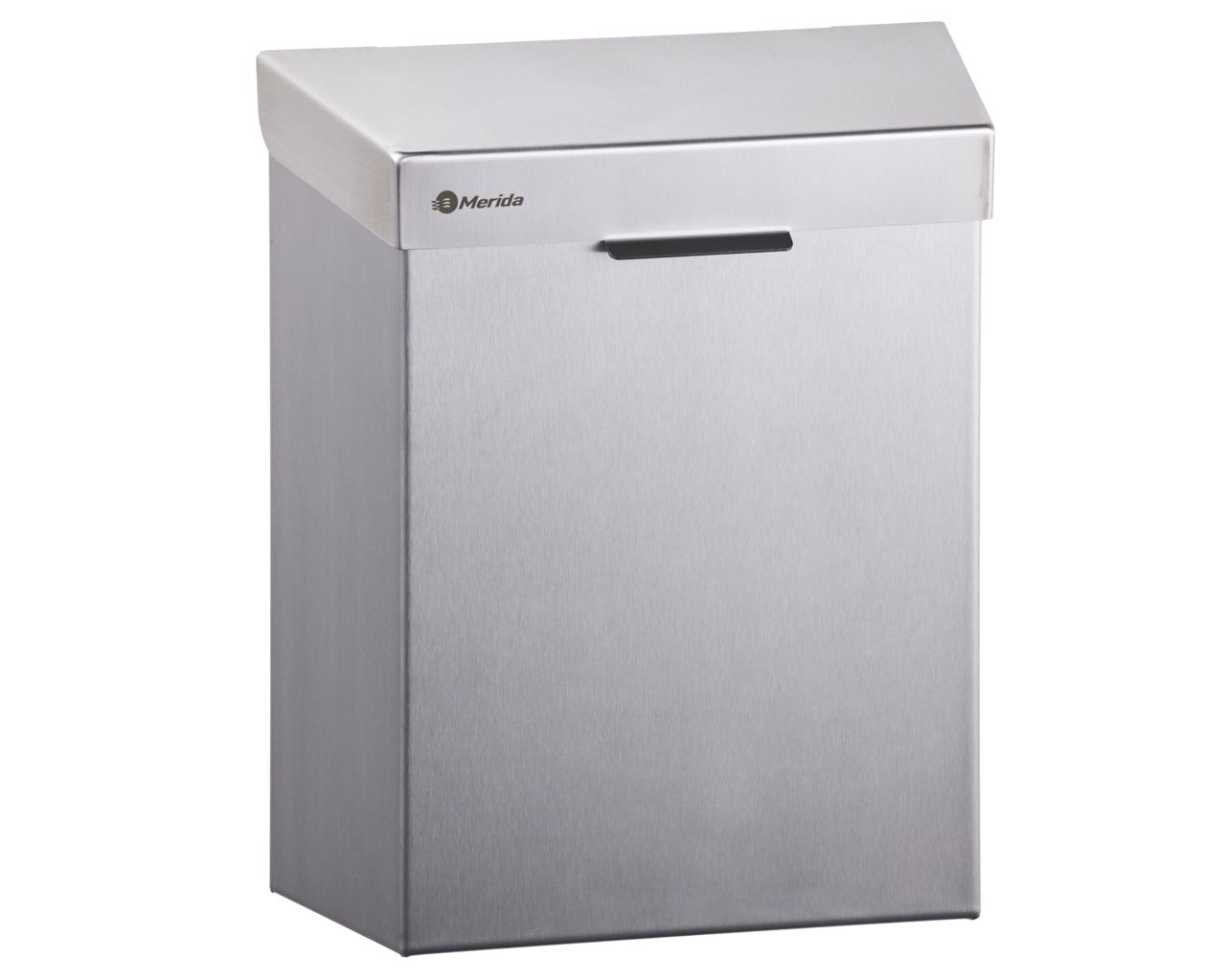 KSM301 Урна для женского туалета STELLA, объем 4,5 л, матовая сталь Merida 