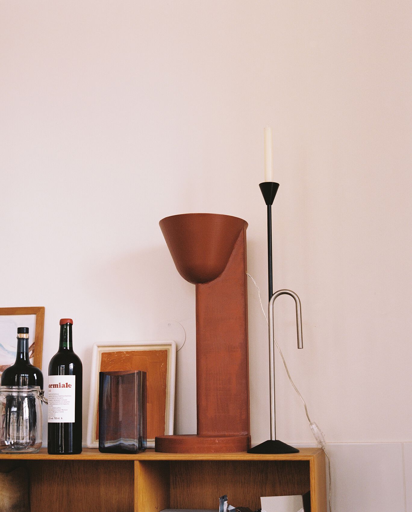 С порошковым покрытием стальной высокий напольный подсвечник BD Barcelona батон ARCH-00122052 - Вид №12