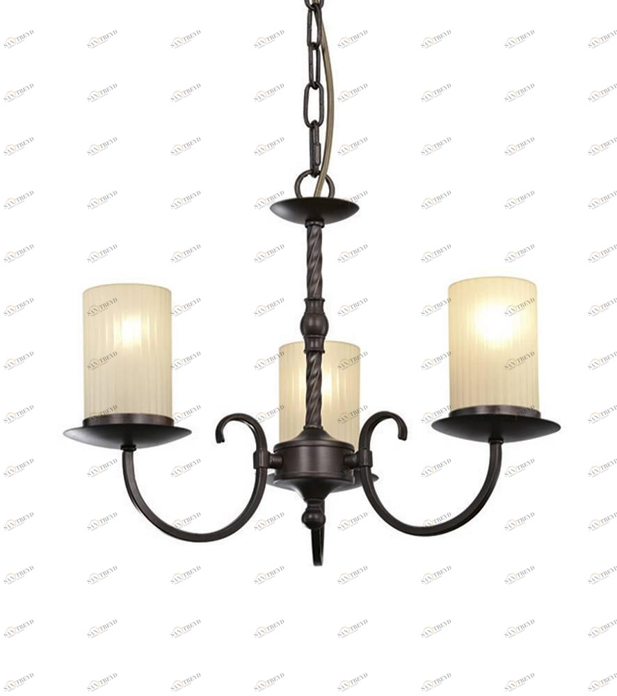 Люстра дизайнерская Dumbledores коричневая белая SL123.303.03 ST LUCE ДИЗАЙНЕРСКИЕ, СВЕЧИ 056451 Белый 