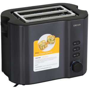 9017687 Тостер DEXP TSM-800RD серый