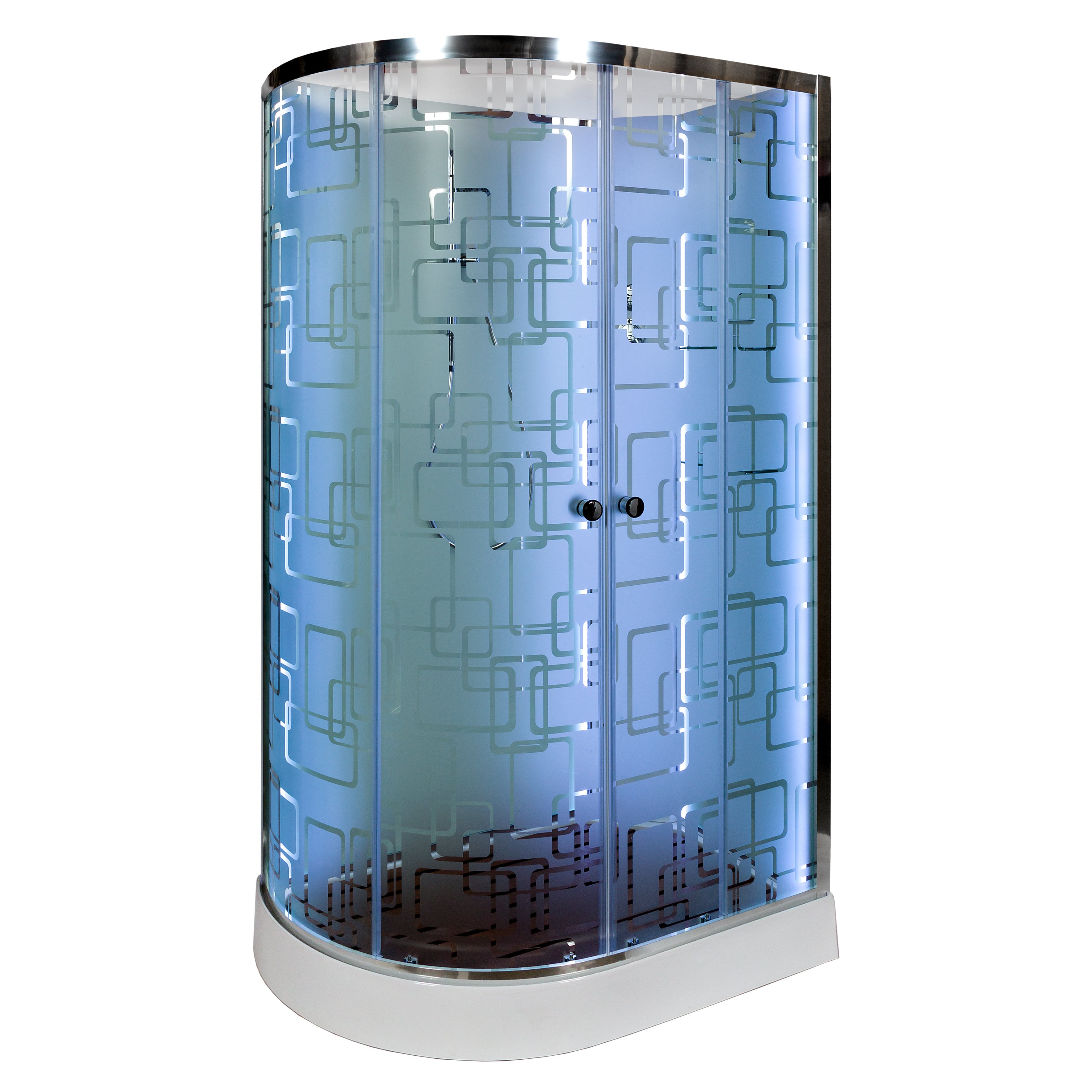 ЕМ4512 R N LED Душевая кабина DETO Серия EM ЕМ1511 R N LED - Вид №4