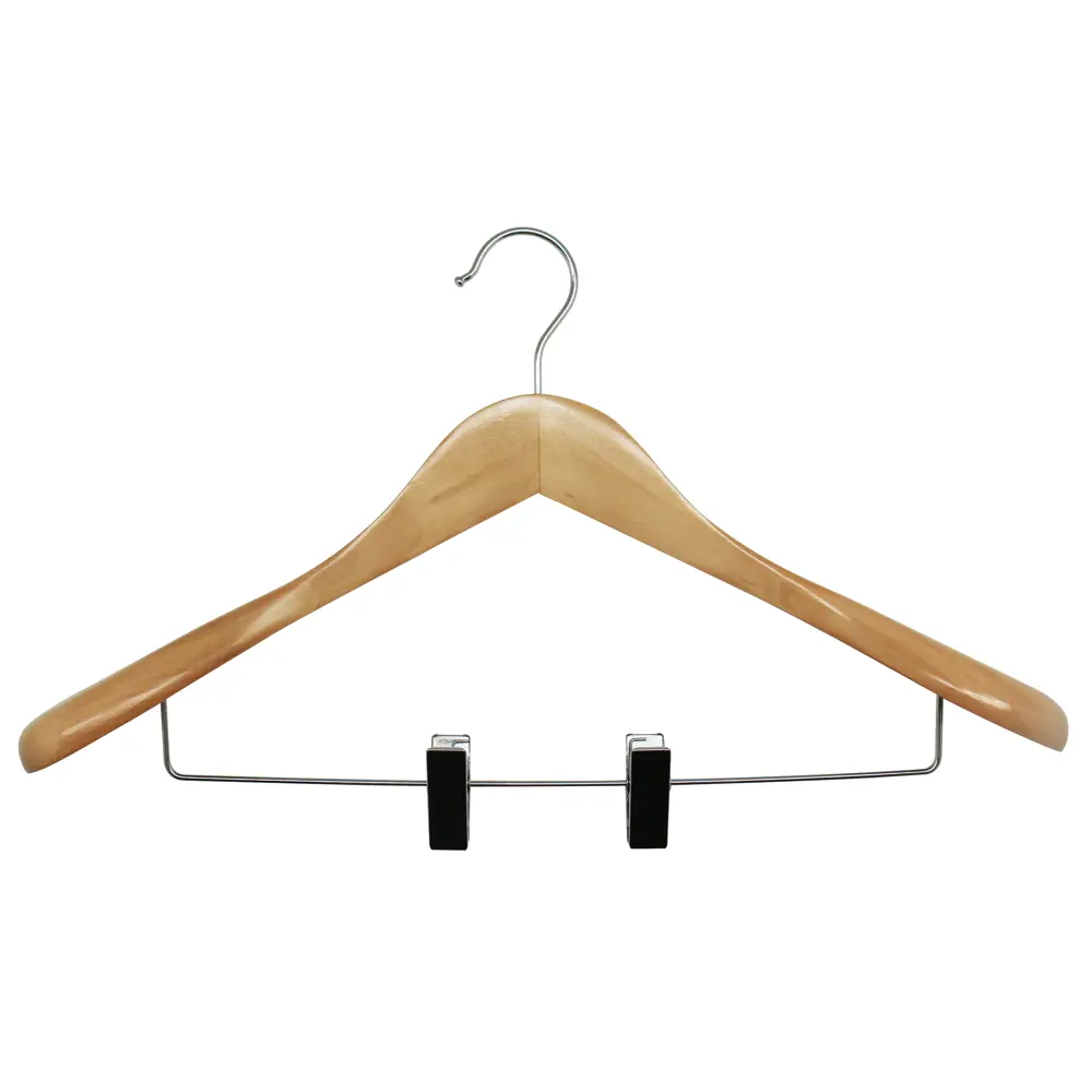 Плечики Spaceo с зажимом для деликатной одежды 45 см 82680669 Плечики с зажимом STLM-0033929 - Вид №5