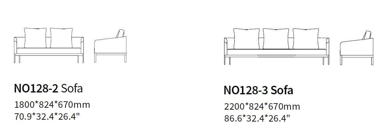 Кожаный диван HC28 maison Эмма ARCH-00109859 - Вид №2