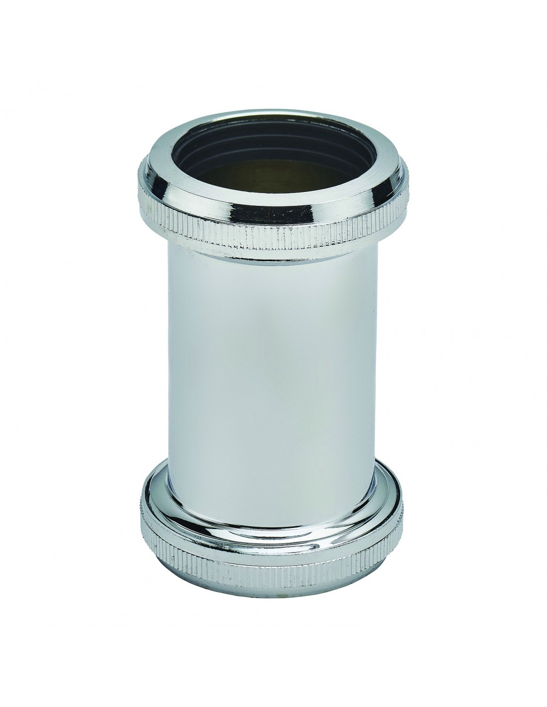 020600 000 00  Втулка для раковины, входа и выхода Д. 32 мм, хромированная латунь Valentin Матовый Никель 