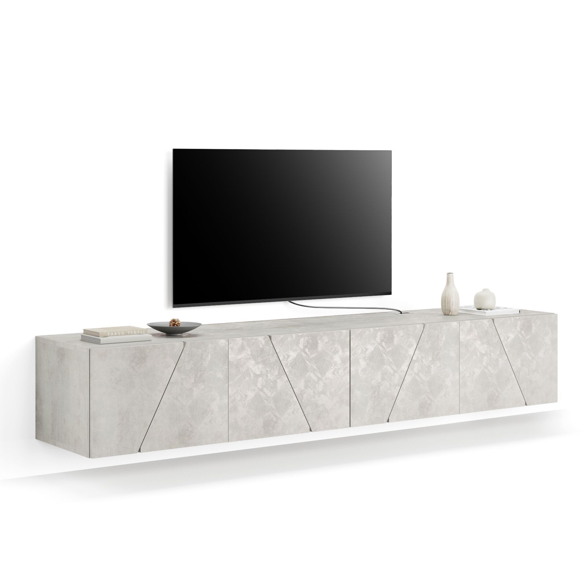 Модульная стена установила оборудованную стену в меламинированном Mobili Fiver EMMA ARCH-00091039 - Вид №9